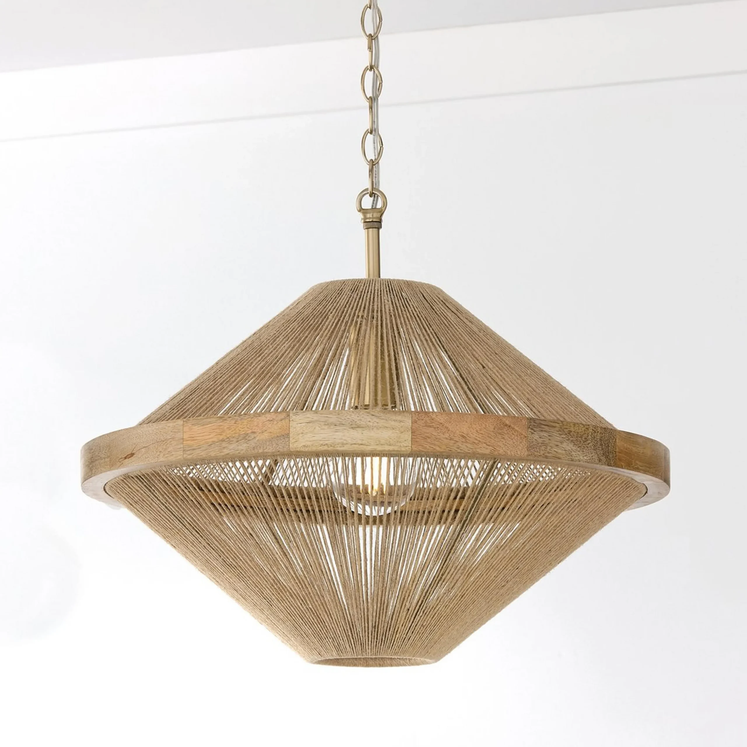 Calyce Closed Convertible Semi-Flush Ceiling Light