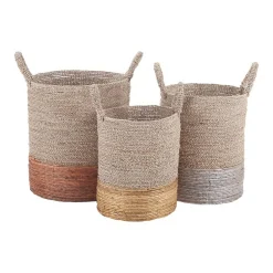Canasta Baskets - Set of 3