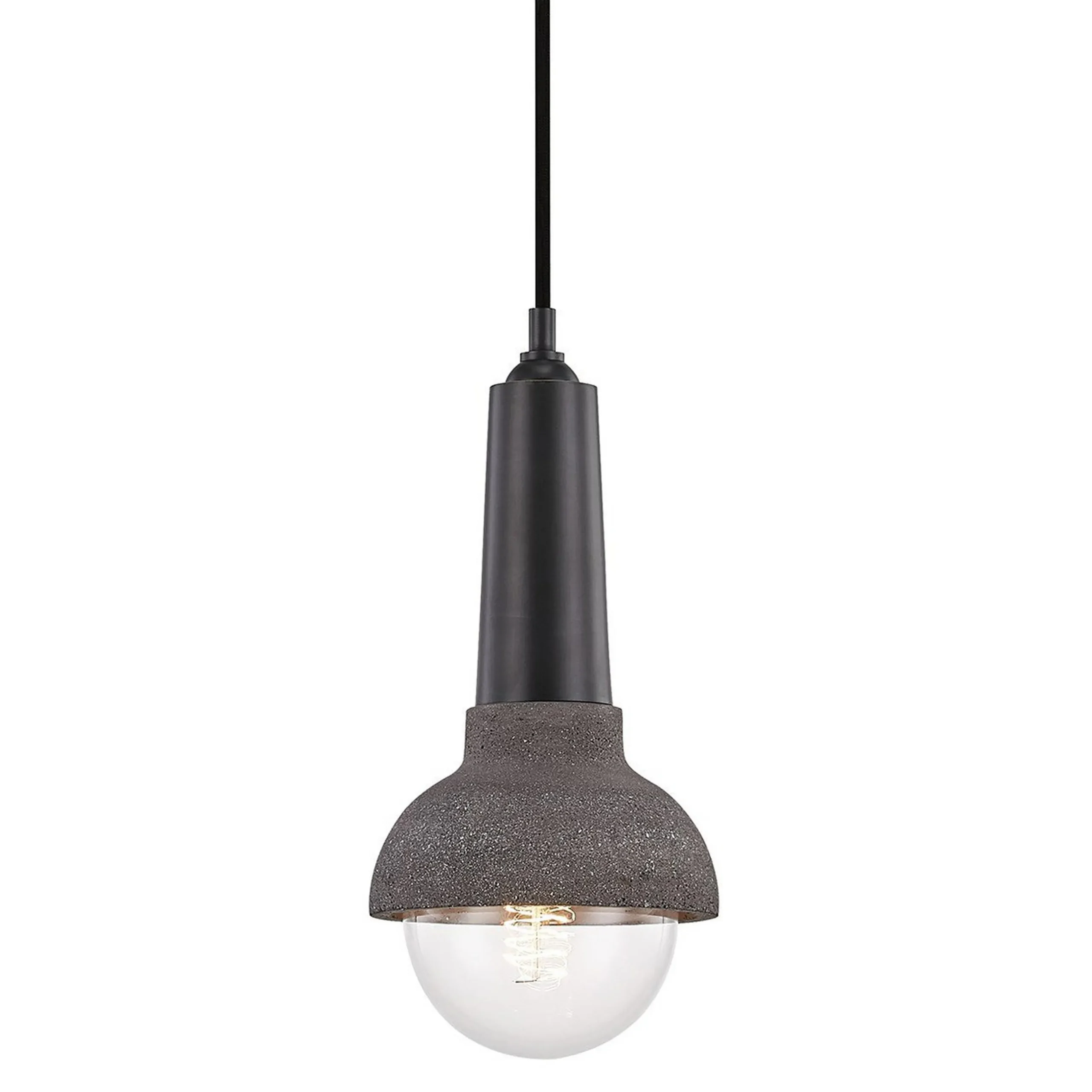 Capped Concrete Pendant