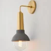 Capped Concrete Sconce