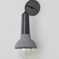 Capped Concrete Sconce