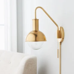 Capped Globe Swing Arm