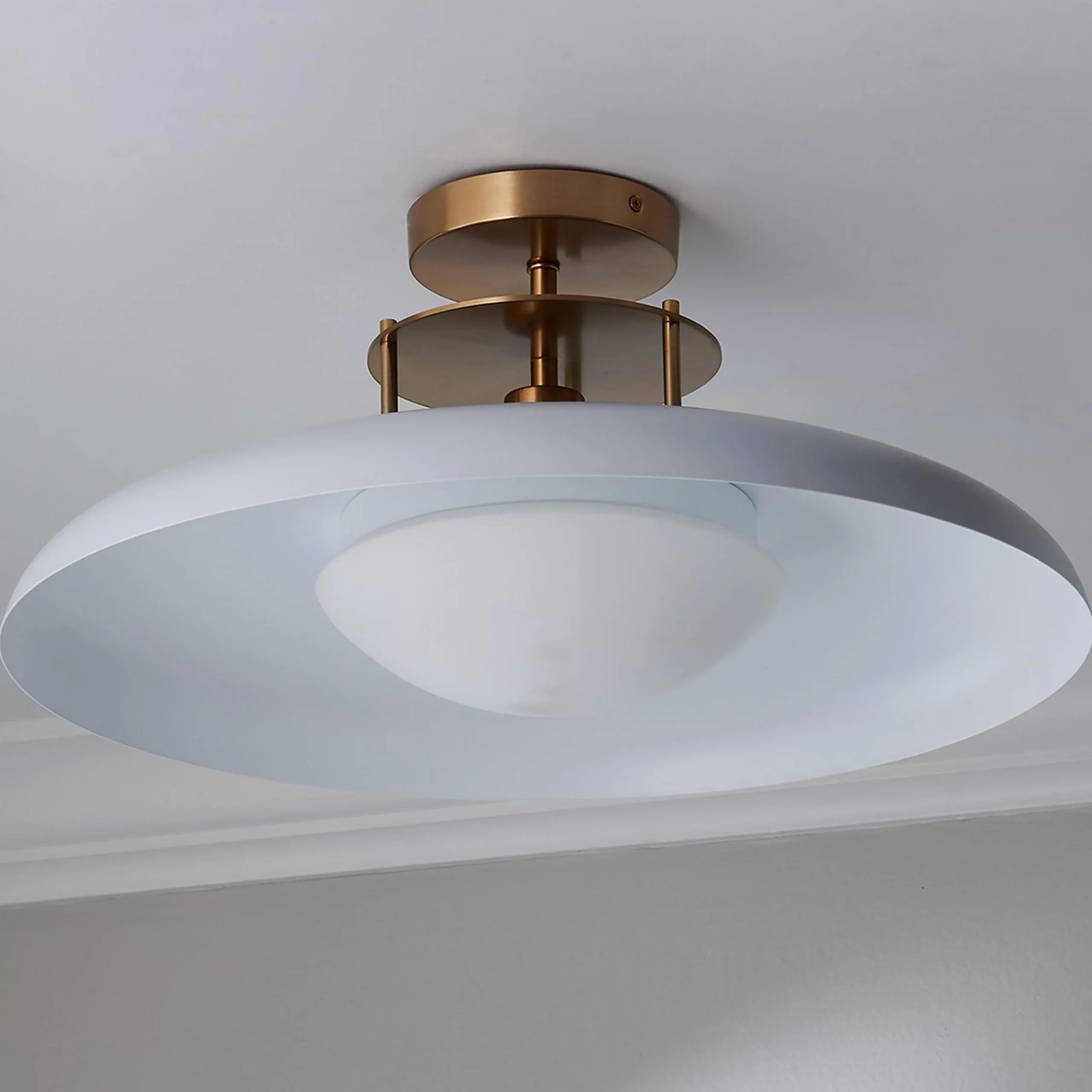 Carlo Semi-Flush Ceiling Light