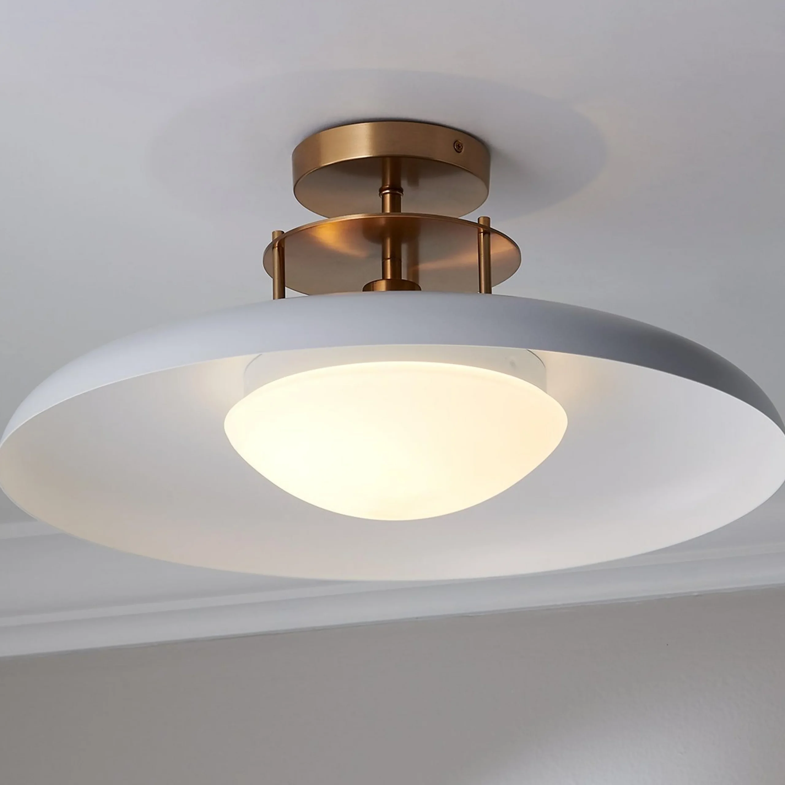 Carlo Semi-Flush Ceiling Light