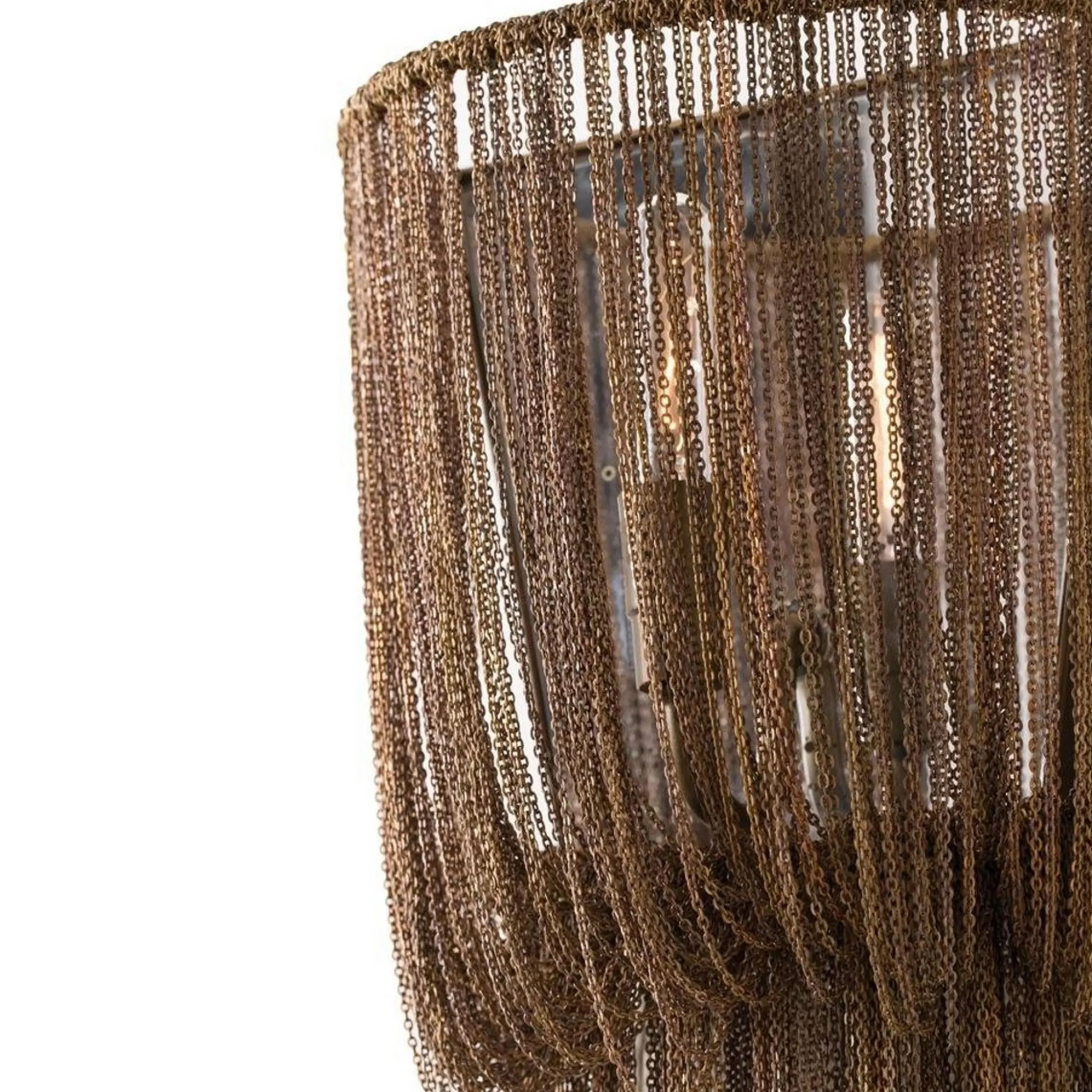 Cascaded Chain Sconce