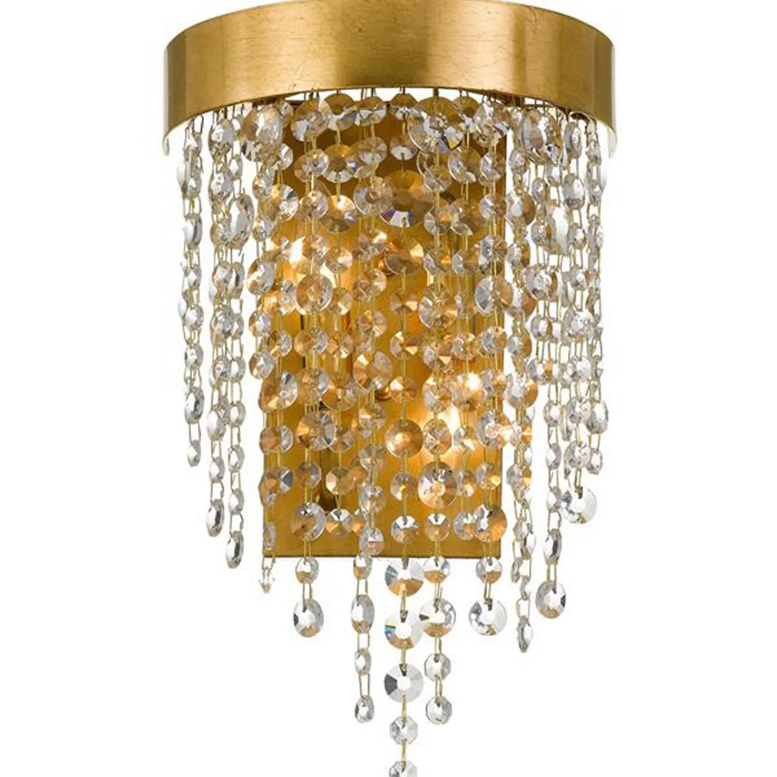Cascading Crystals Sconce