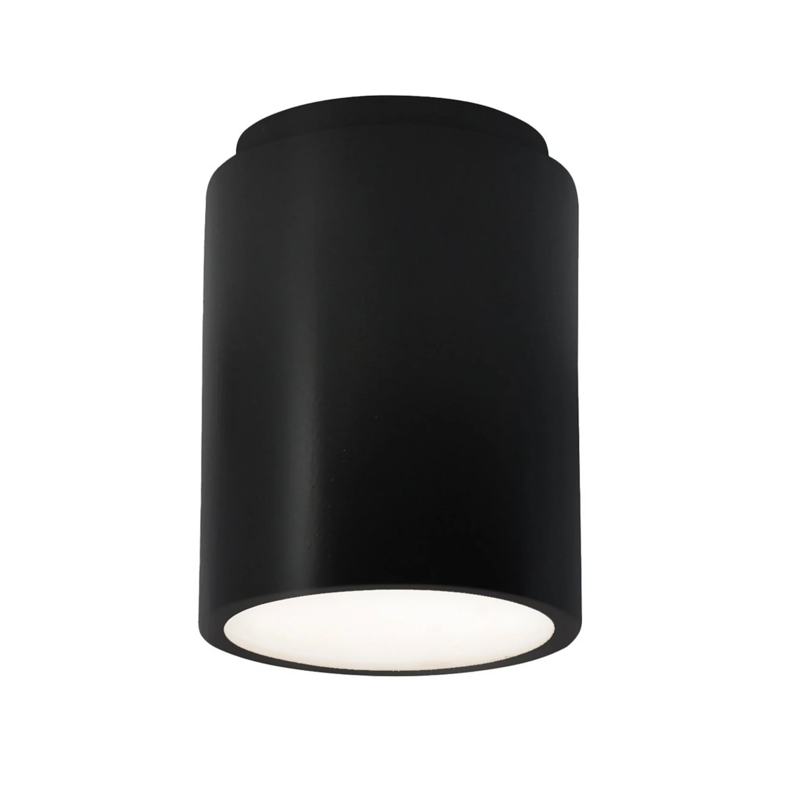 Ceramic Cylinder Ceiling Light - Matte