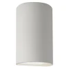 Ceramic Cylinder Sconce - Large - Bisque
