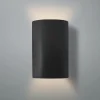 Ceramic Cylinder Sconce - Large - Matte