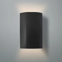 Ceramic Cylinder Sconce - Large - Matte