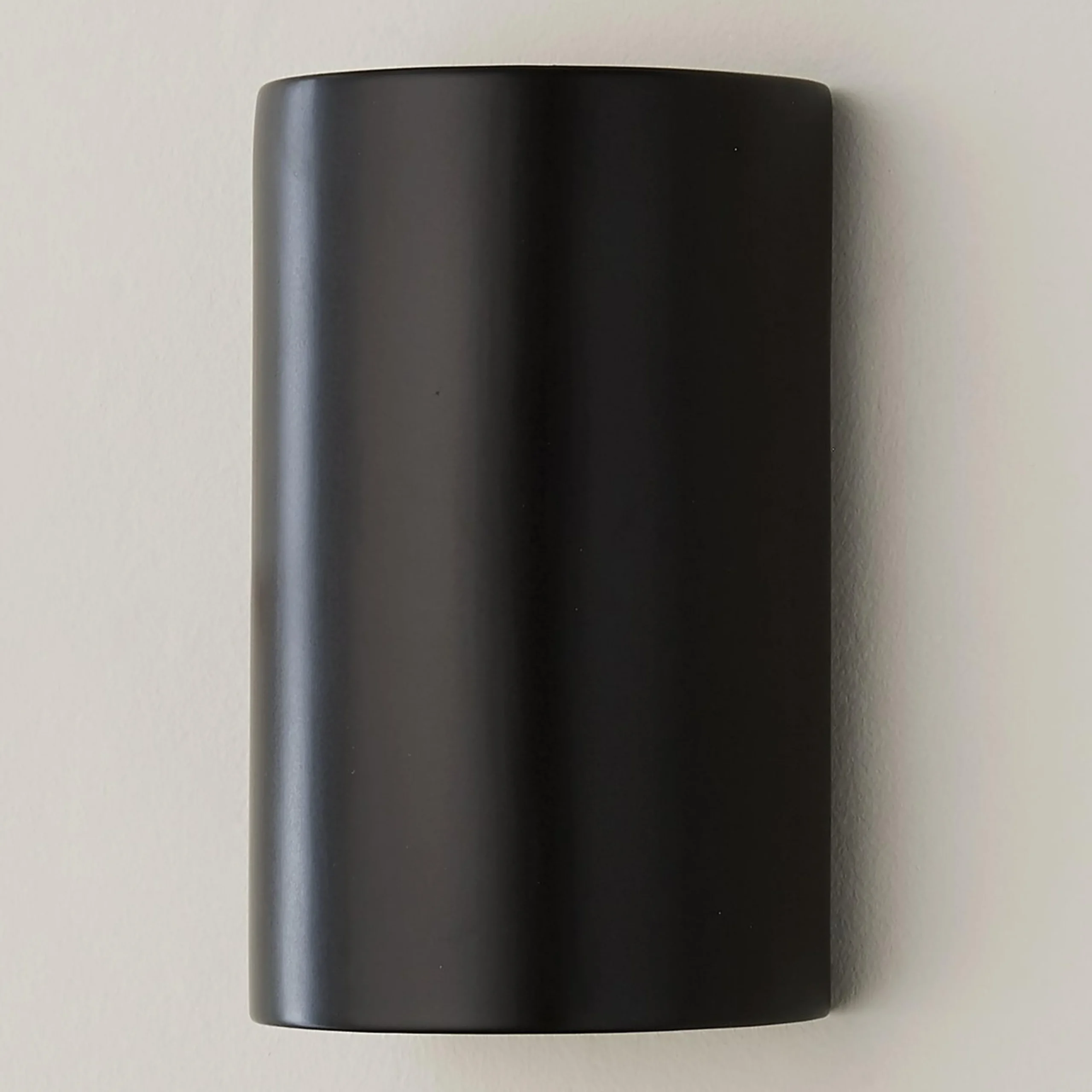 Ceramic Cylinder Sconce - Small - Matte