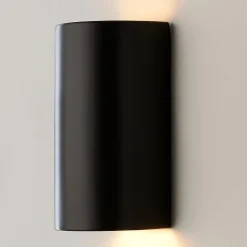 Ceramic Cylinder Sconce - Small - Matte