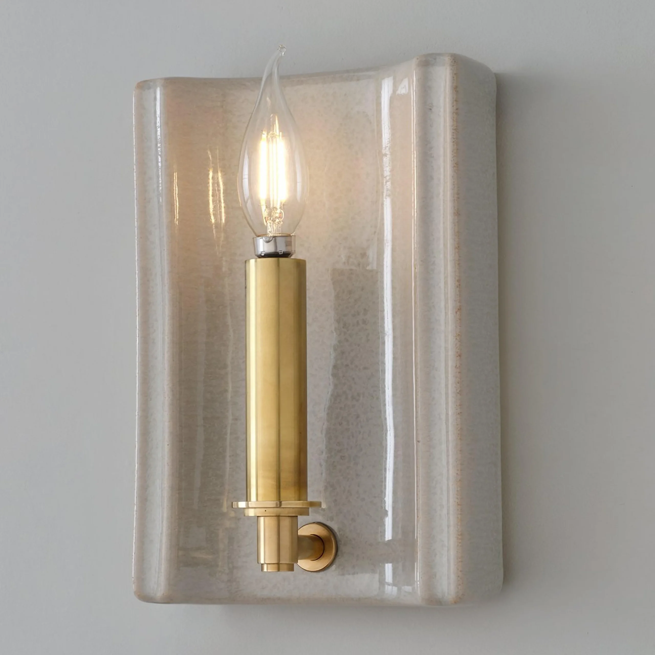 Ceramic Pocket Wall Sconce