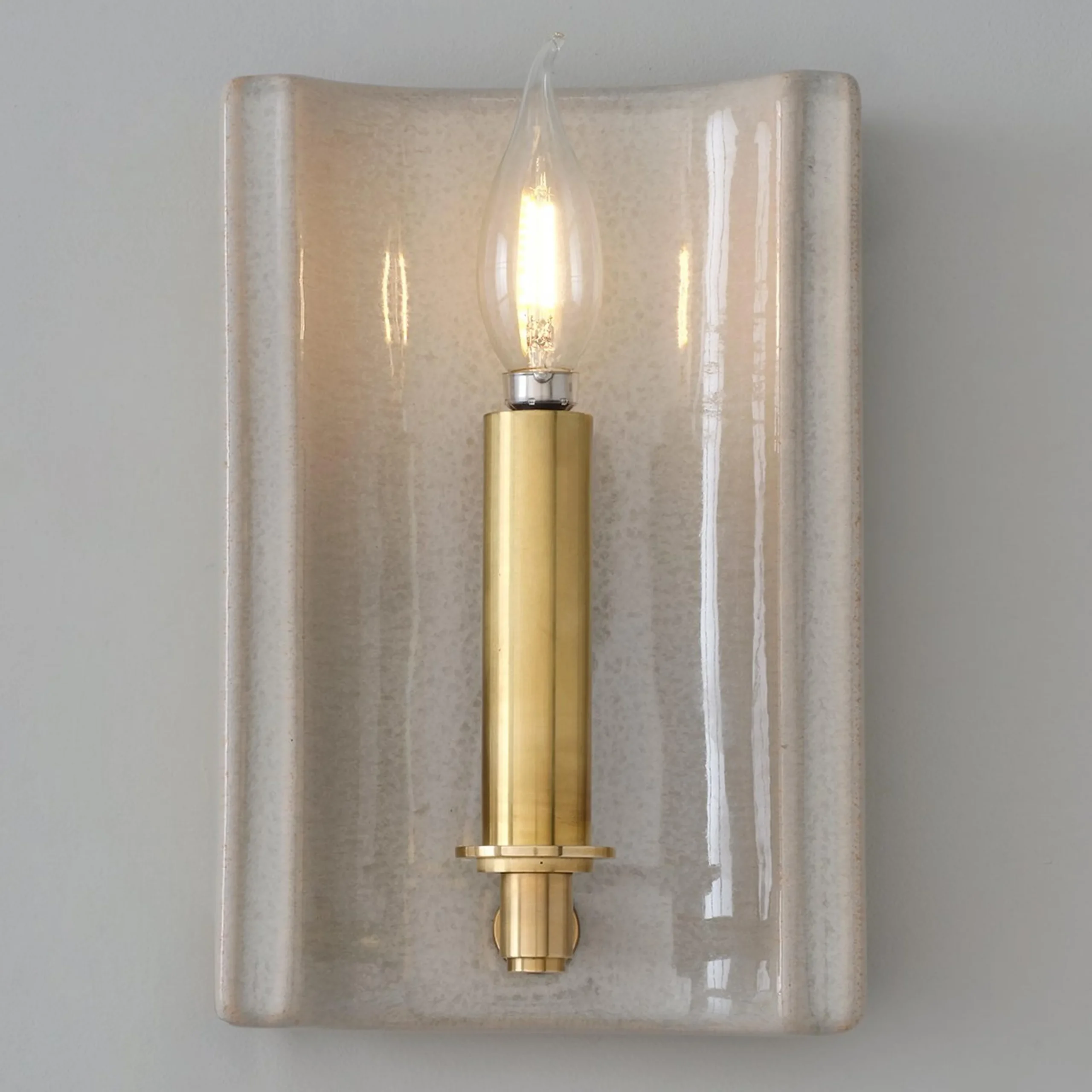 Ceramic Pocket Wall Sconce