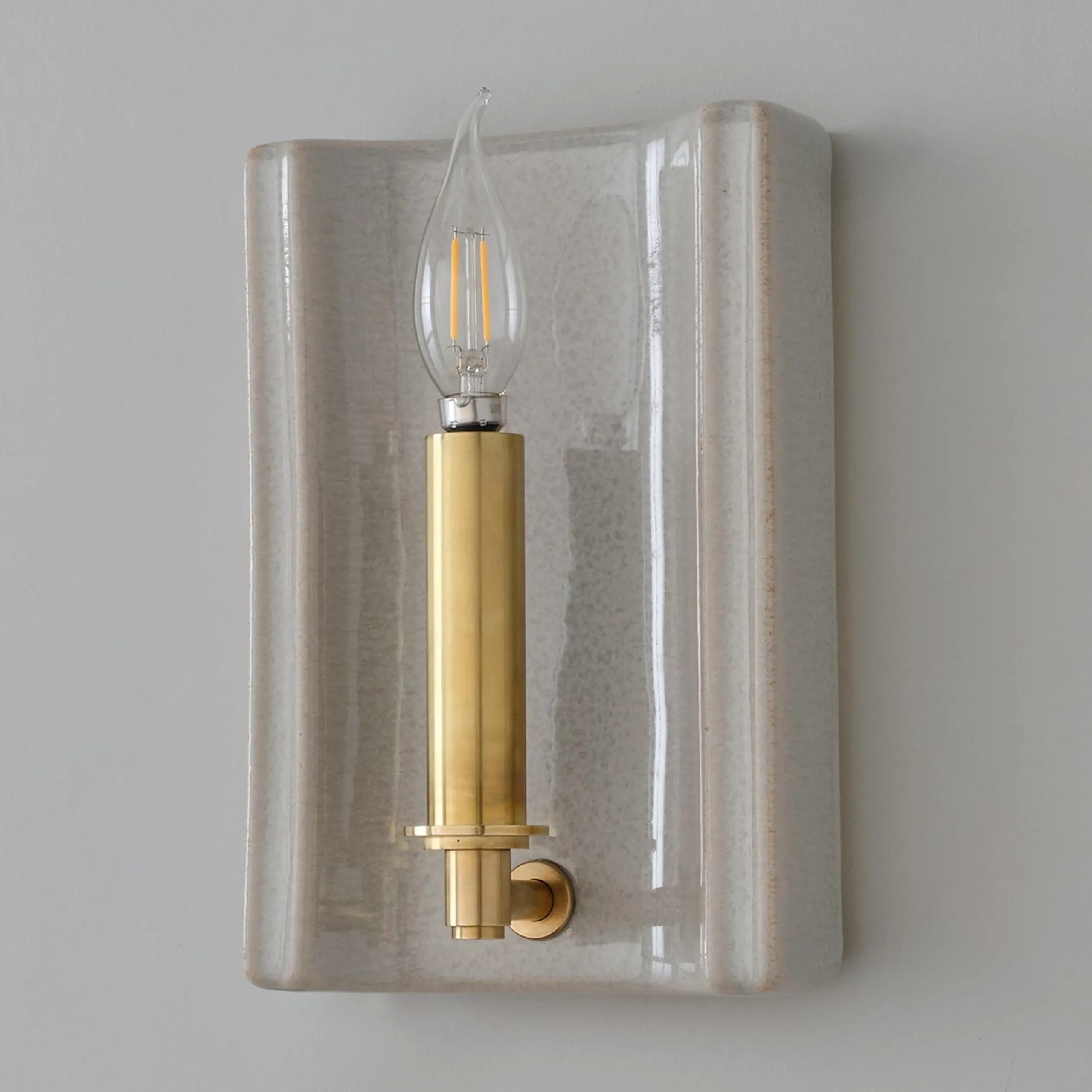 Ceramic Pocket Wall Sconce