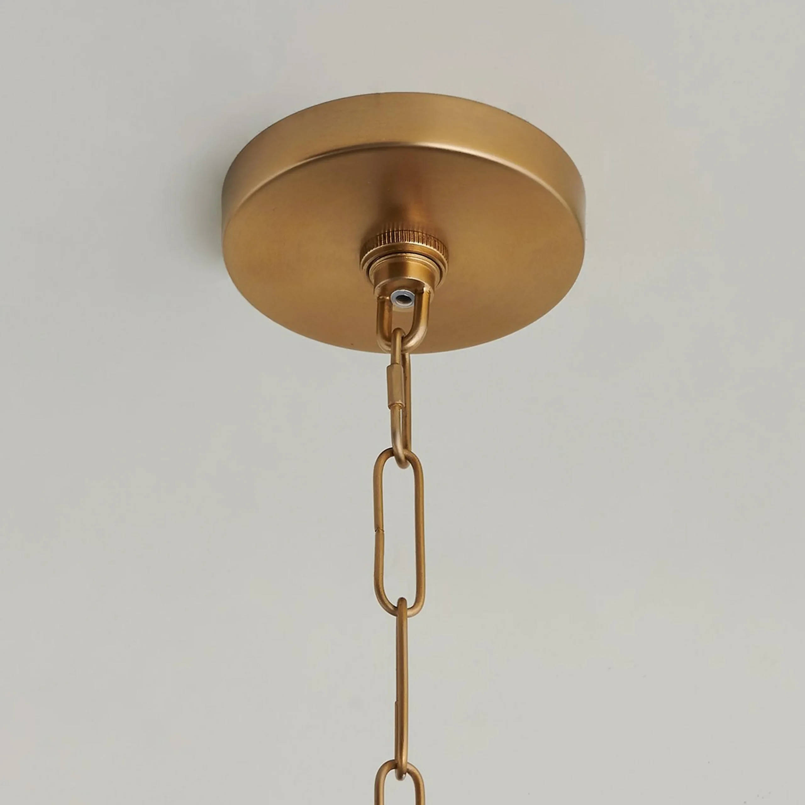 Channel Side Saucer Pendant