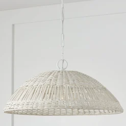Channel Side Saucer Pendant