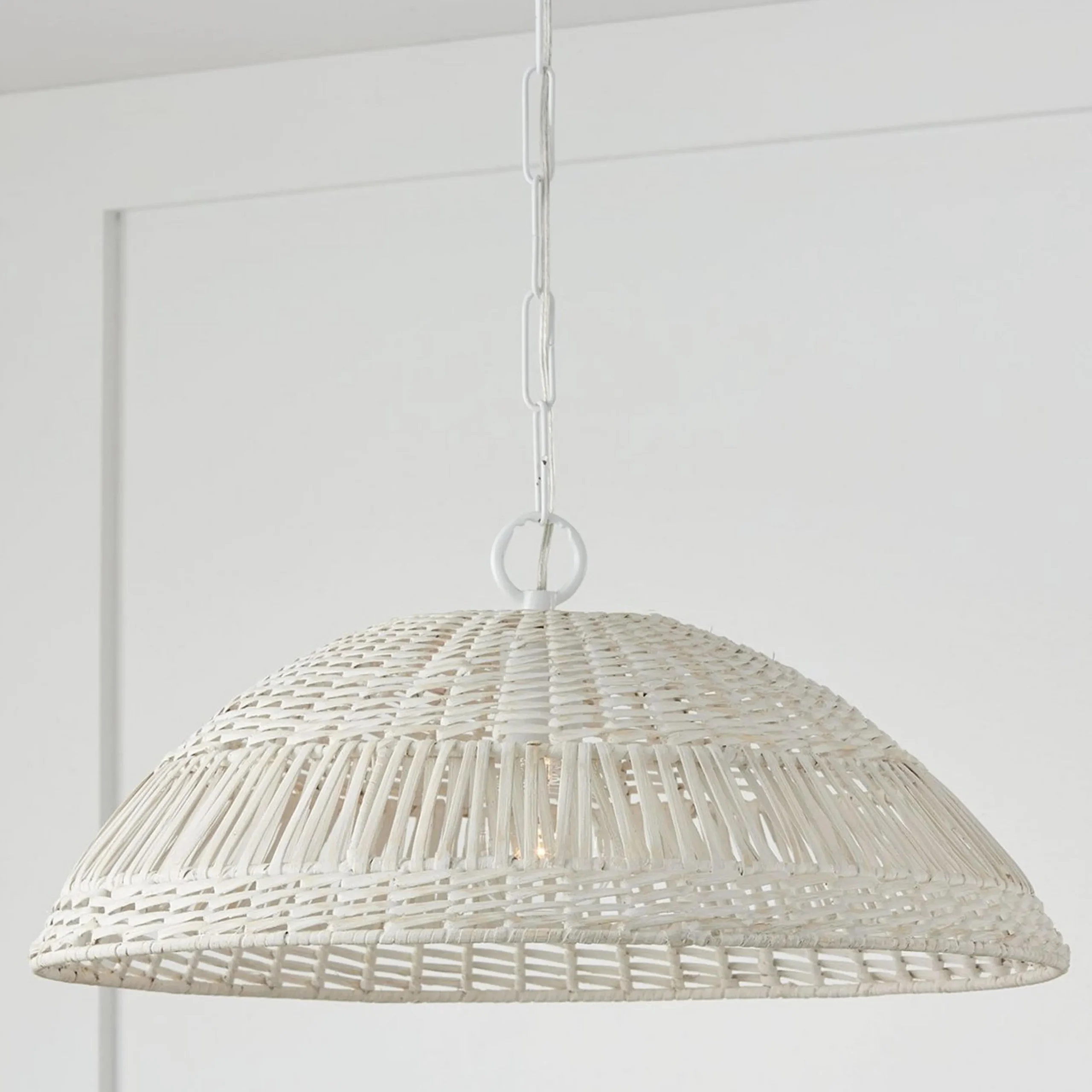 Channel Side Saucer Pendant