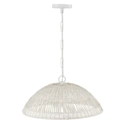 Channel Side Saucer Pendant