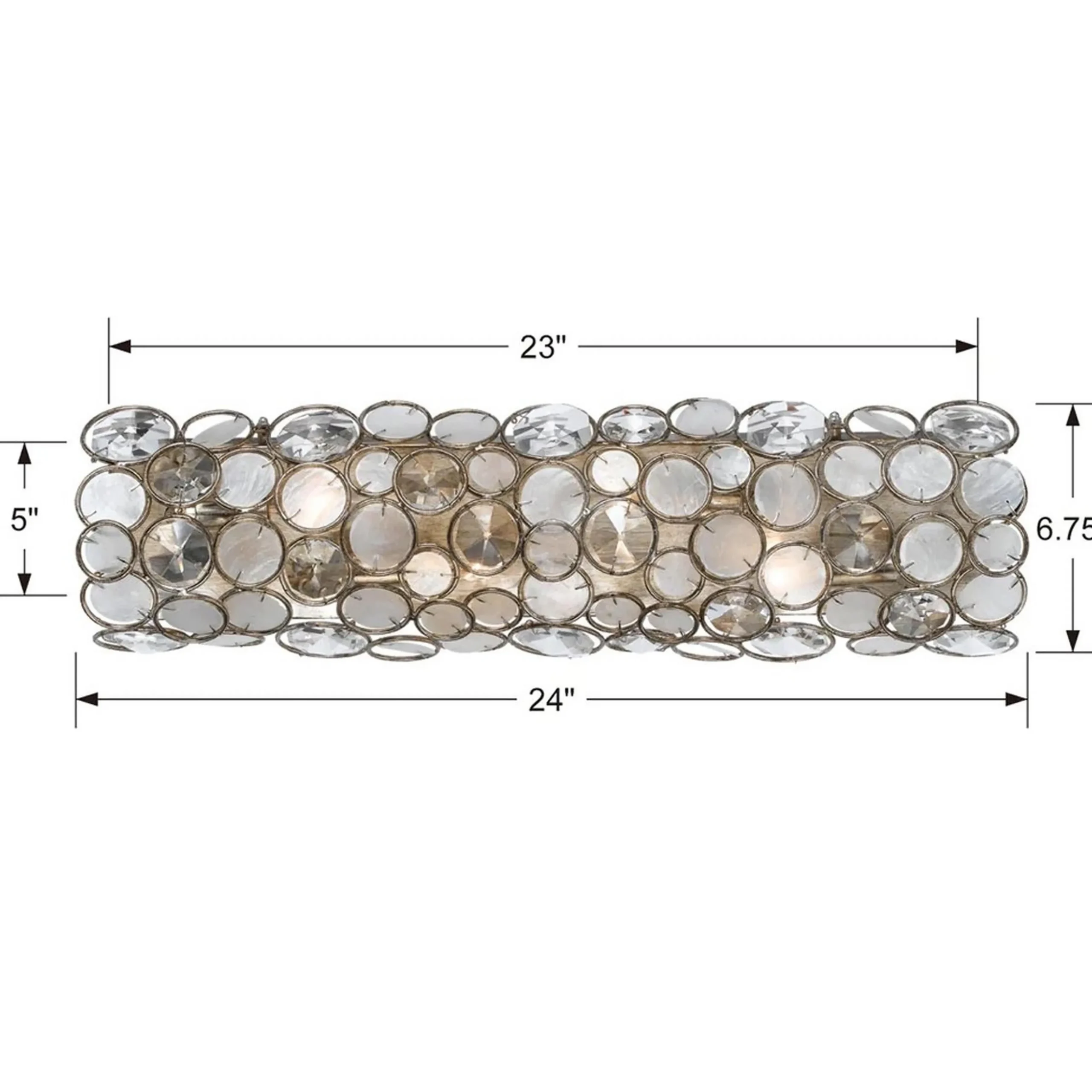 Charisma Capiz Vanity Light