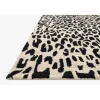 Cheerful Cheetah Hand-Hooked Rug
