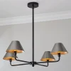 Chris Loves Julia Edie Chandelier - 4 Light