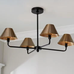 Chris Loves Julia Edie Chandelier - 4 Light