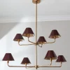 Chris Loves Julia Edie Two-Tier Chandelier - 8 Light