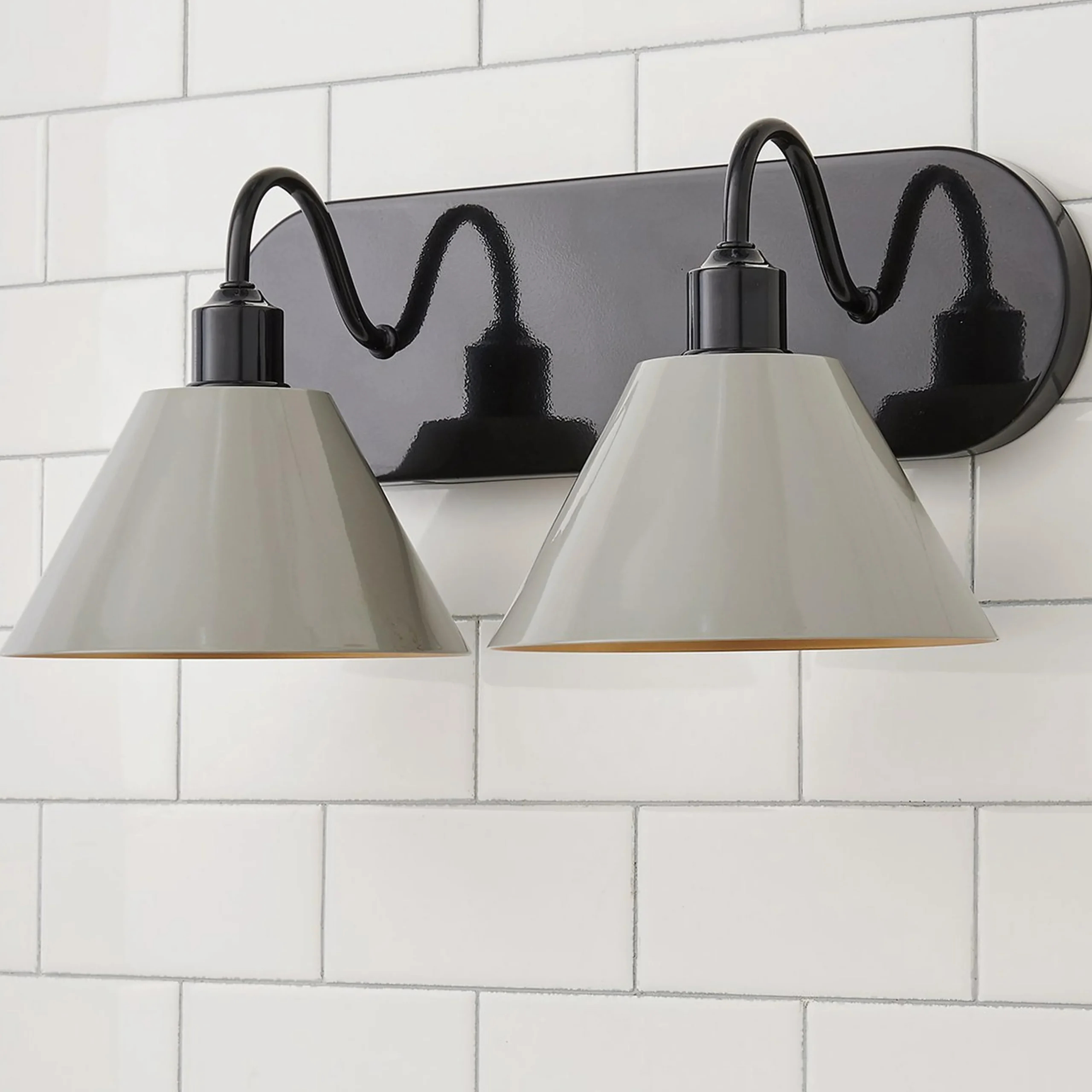 Chris Loves Julia Edie Vanity Light - 2 Light