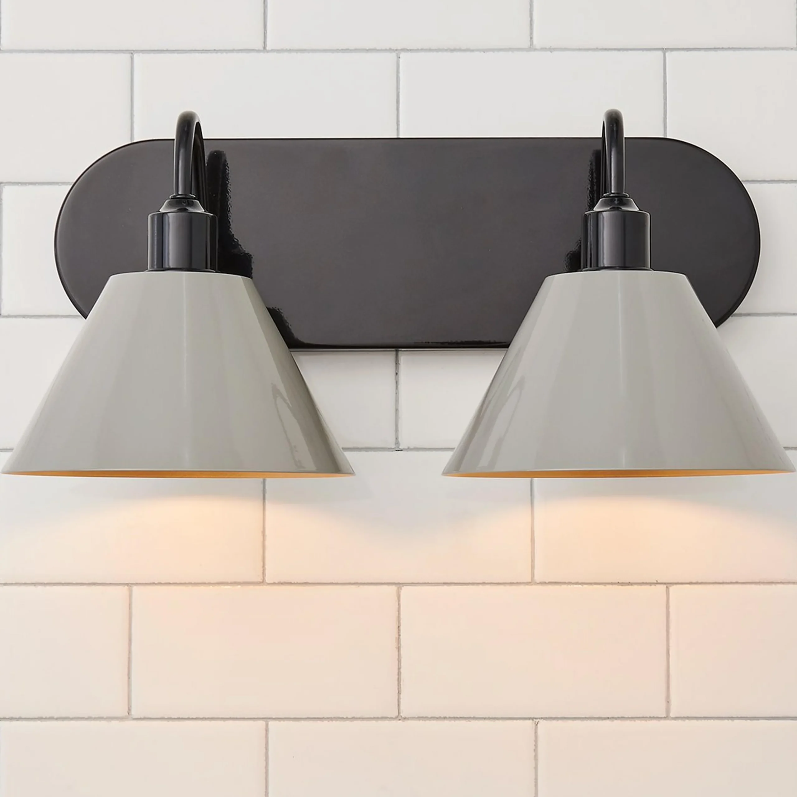 Chris Loves Julia Edie Vanity Light - 2 Light