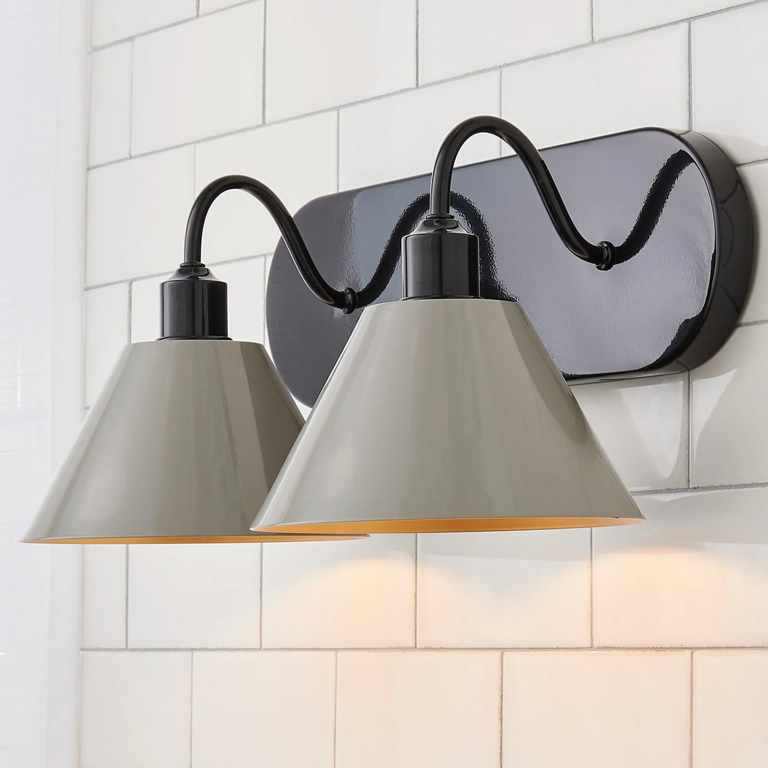 Chris Loves Julia Edie Vanity Light - 2 Light