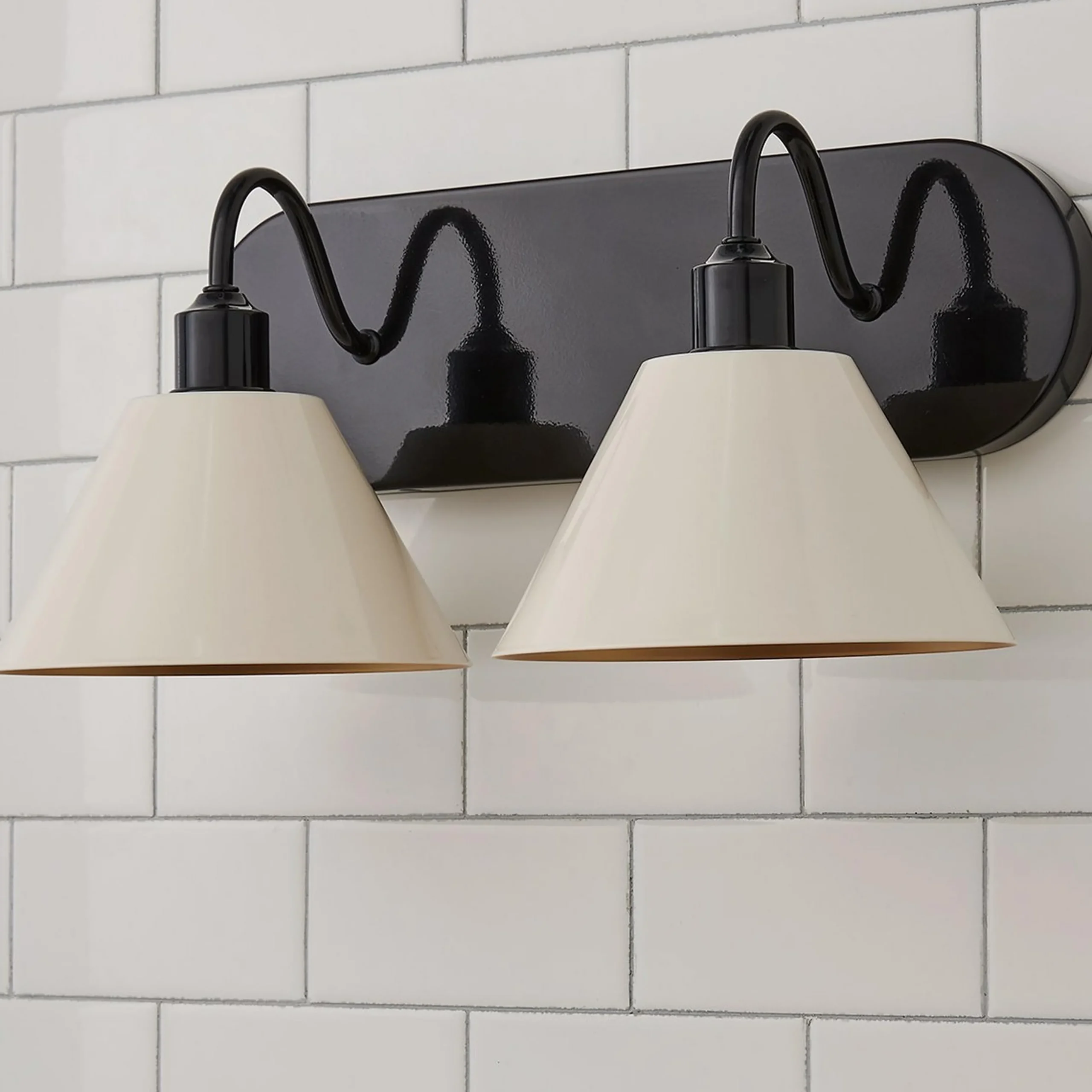 Chris Loves Julia Edie Vanity Light - 2 Light