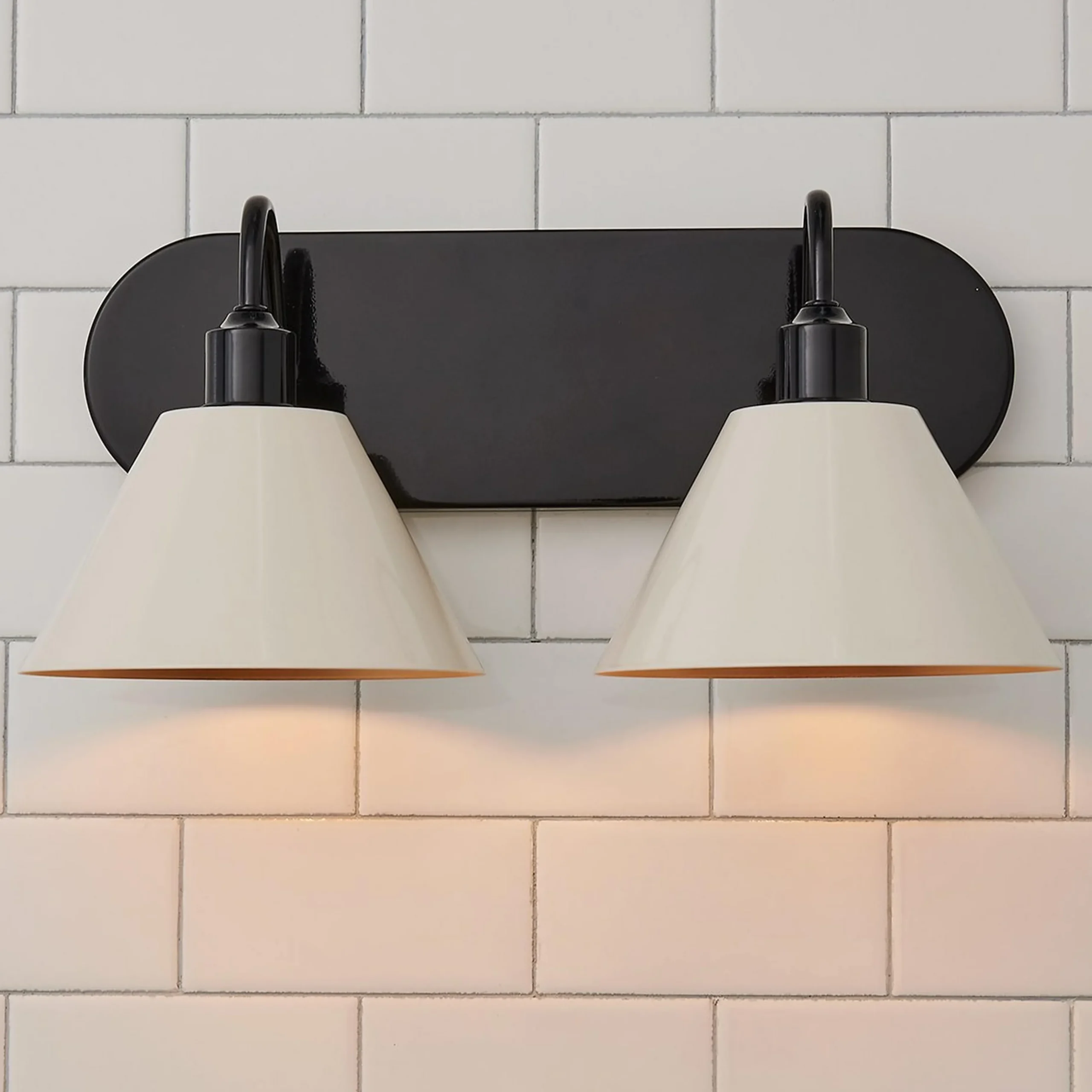 Chris Loves Julia Edie Vanity Light - 2 Light