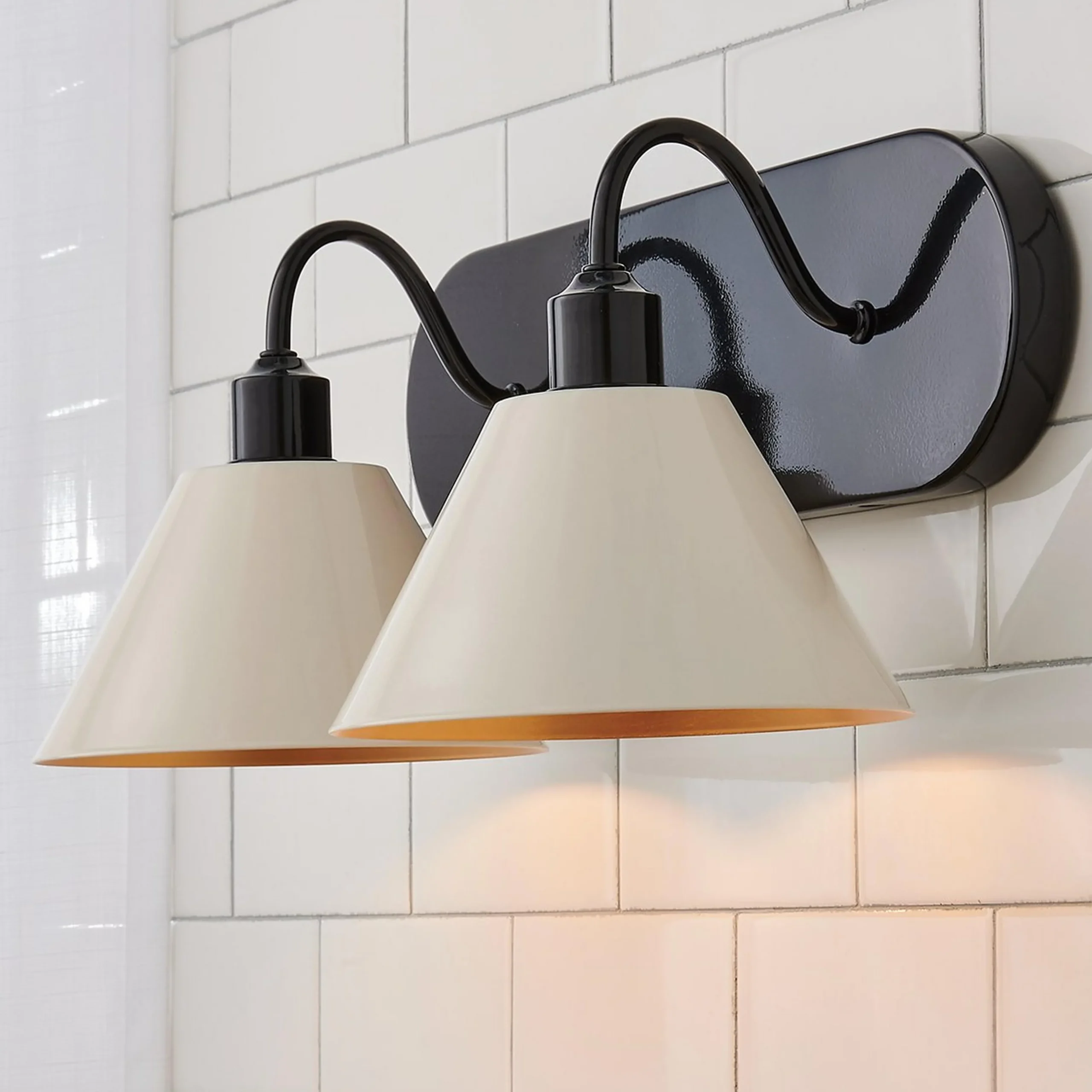 Chris Loves Julia Edie Vanity Light - 2 Light