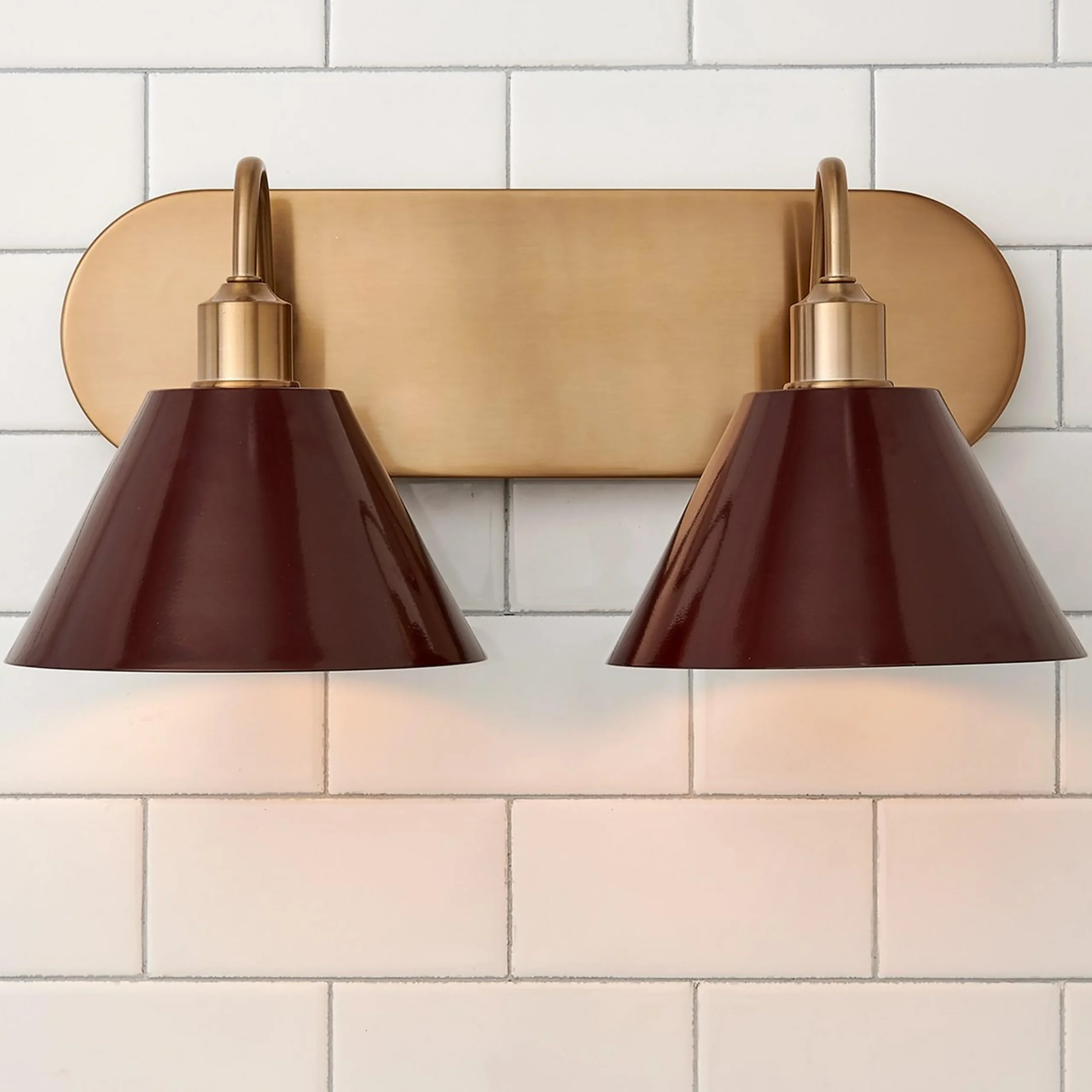 Chris Loves Julia Edie Vanity Light - 2 Light