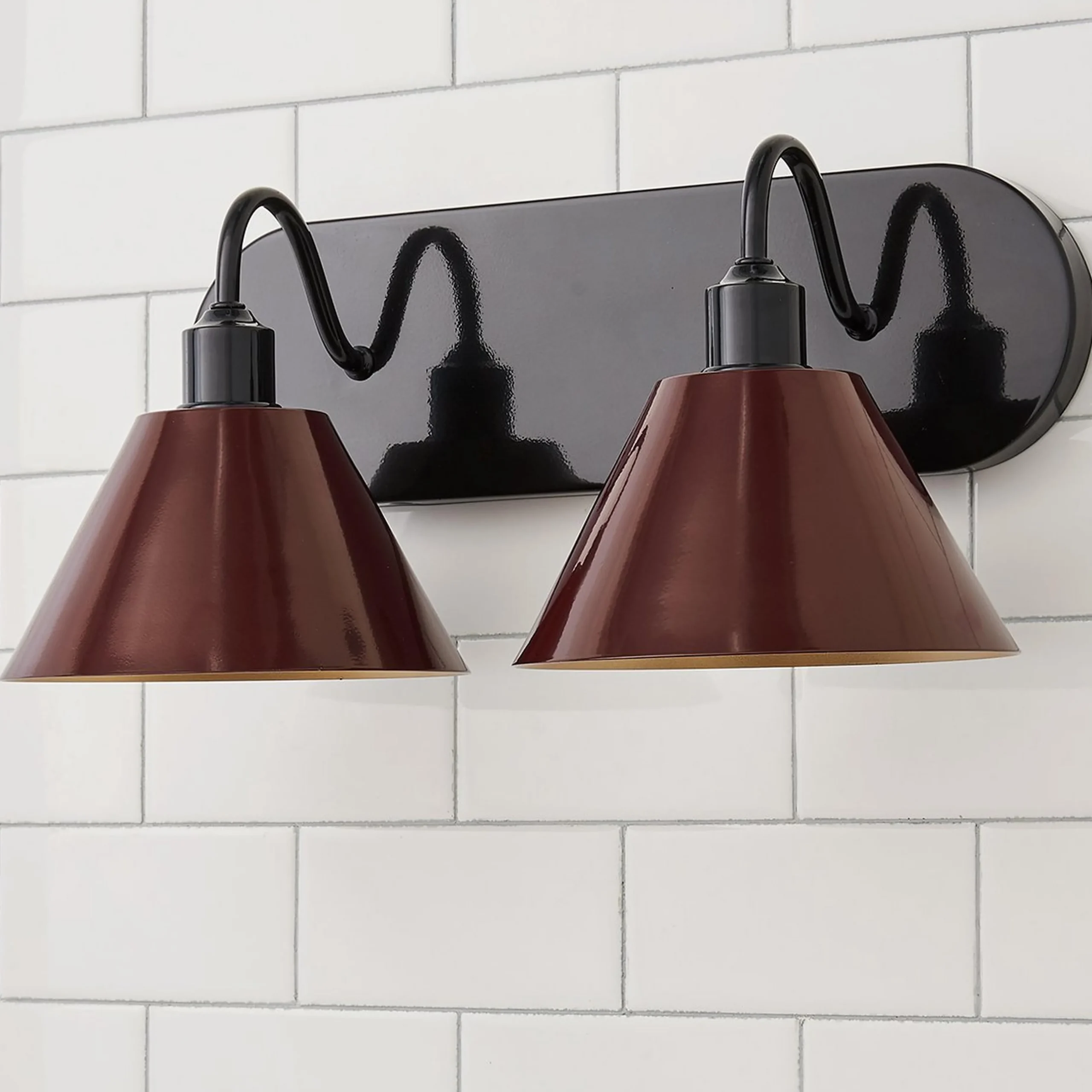 Chris Loves Julia Edie Vanity Light - 2 Light