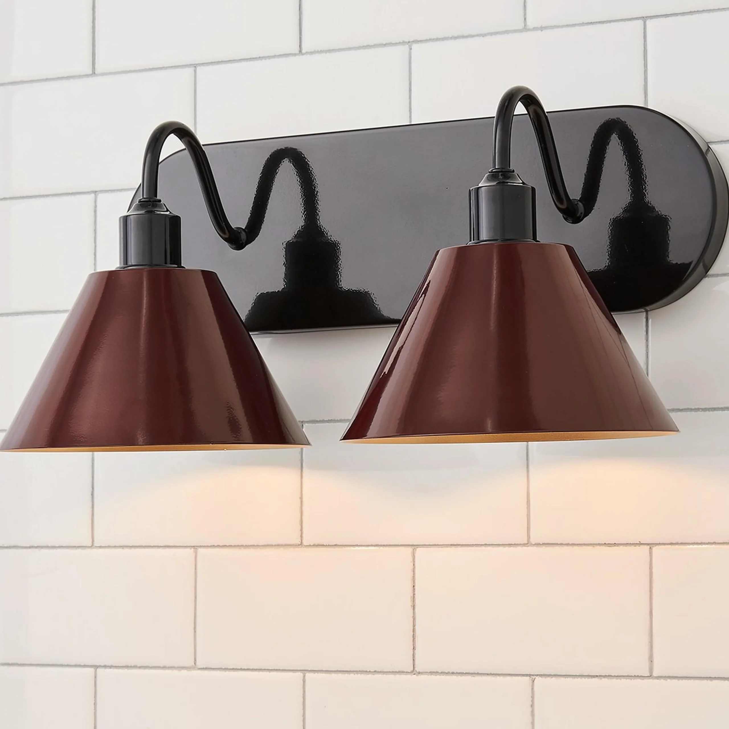 Chris Loves Julia Edie Vanity Light - 2 Light