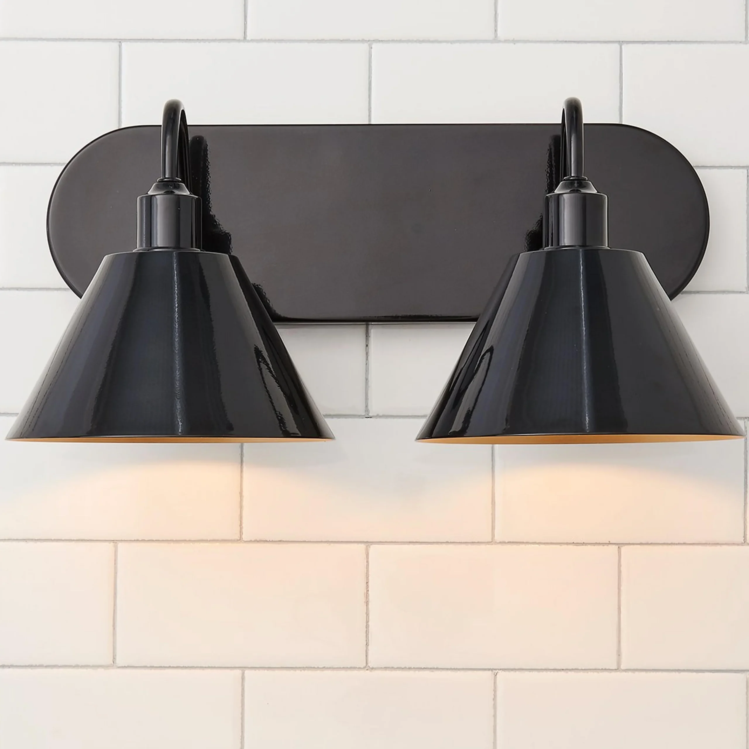 Chris Loves Julia Edie Vanity Light - 2 Light