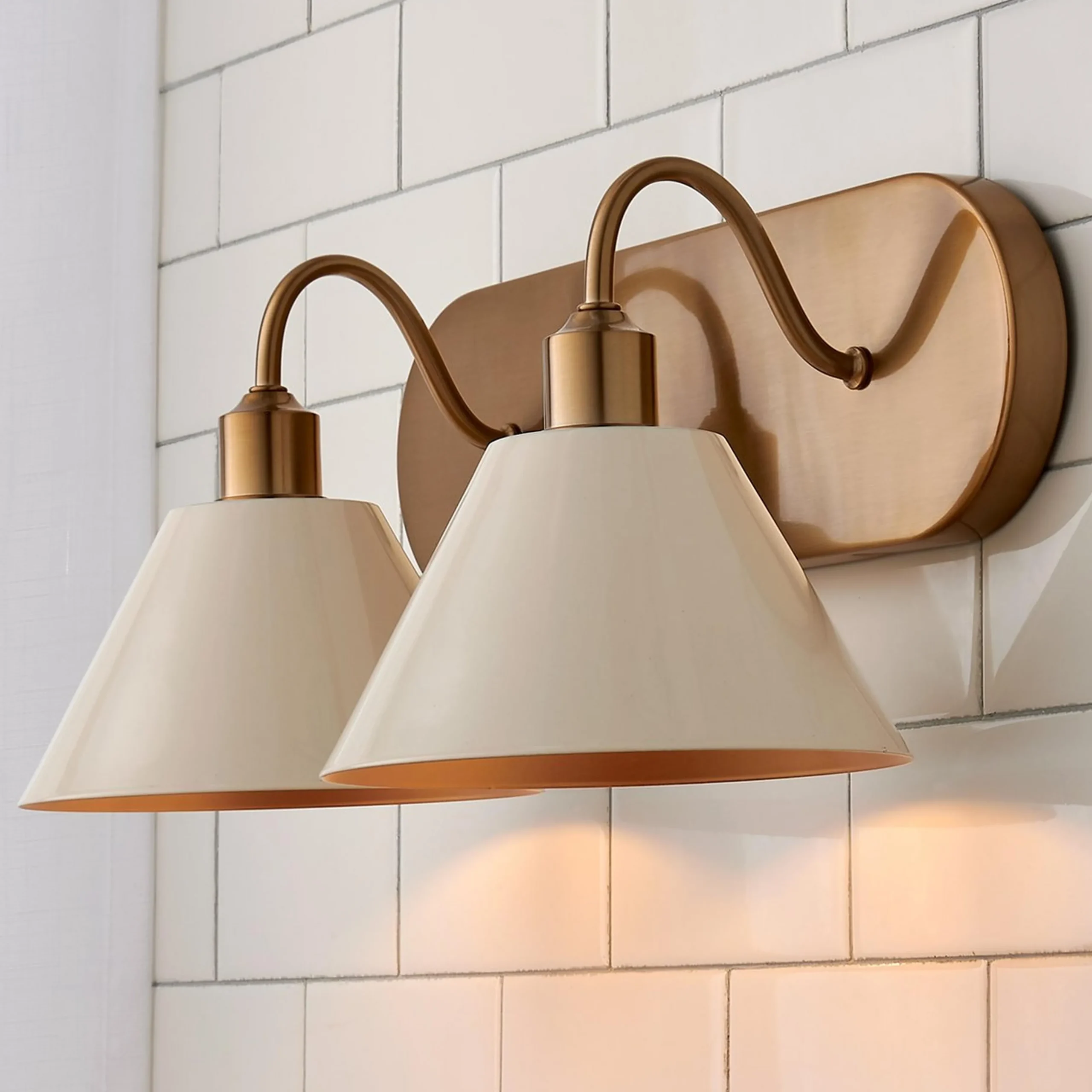 Chris Loves Julia Edie Vanity Light - 2 Light