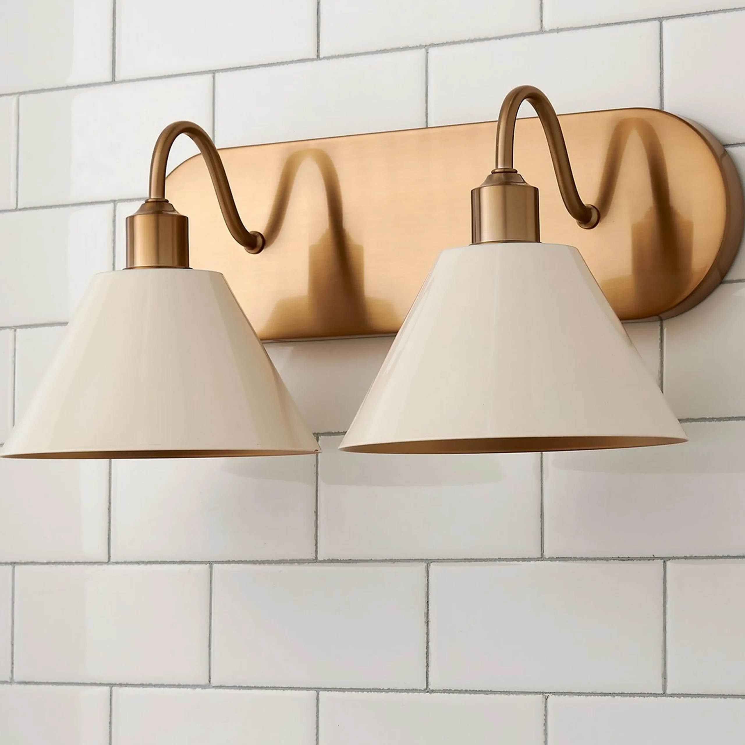 Chris Loves Julia Edie Vanity Light - 2 Light