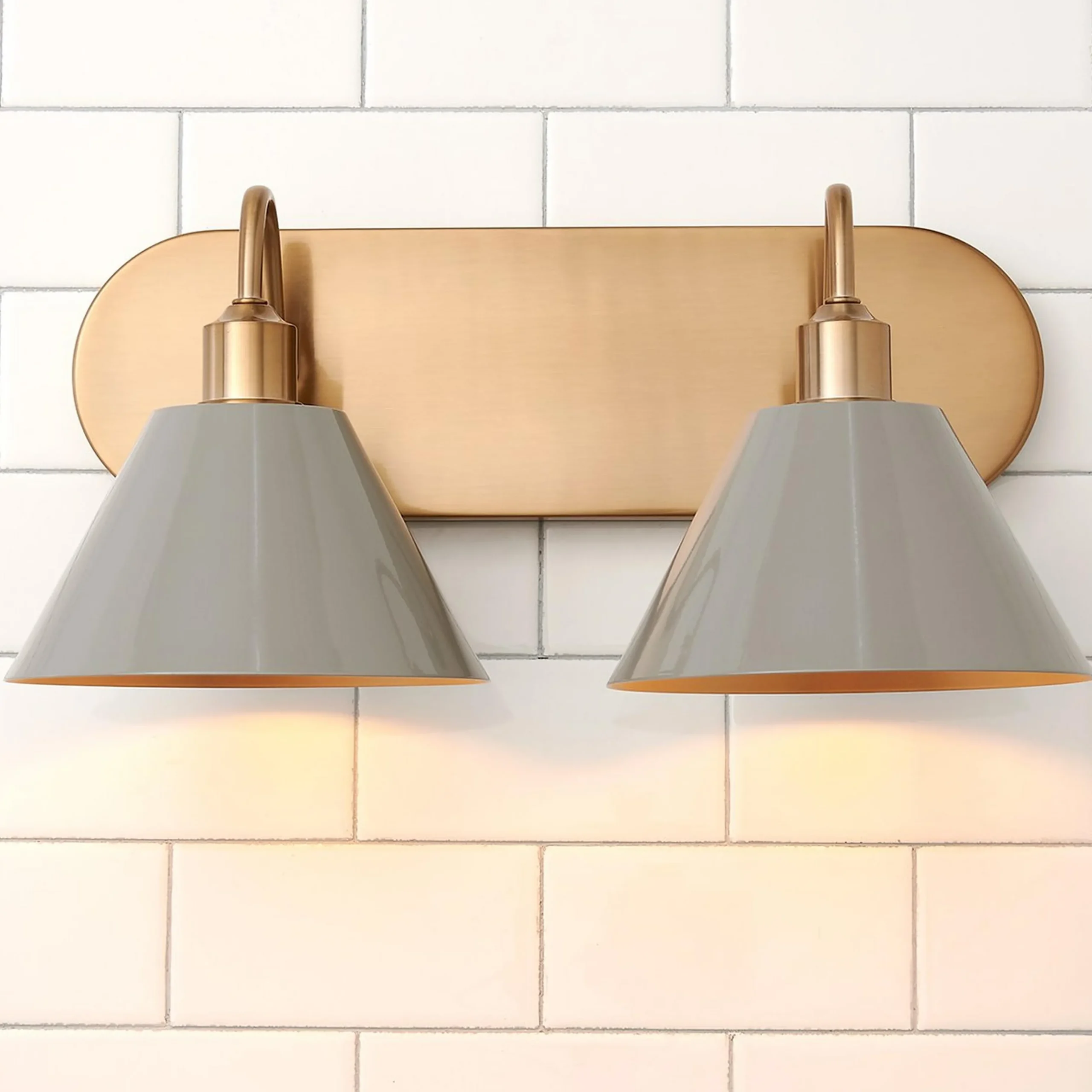 Chris Loves Julia Edie Vanity Light - 2 Light