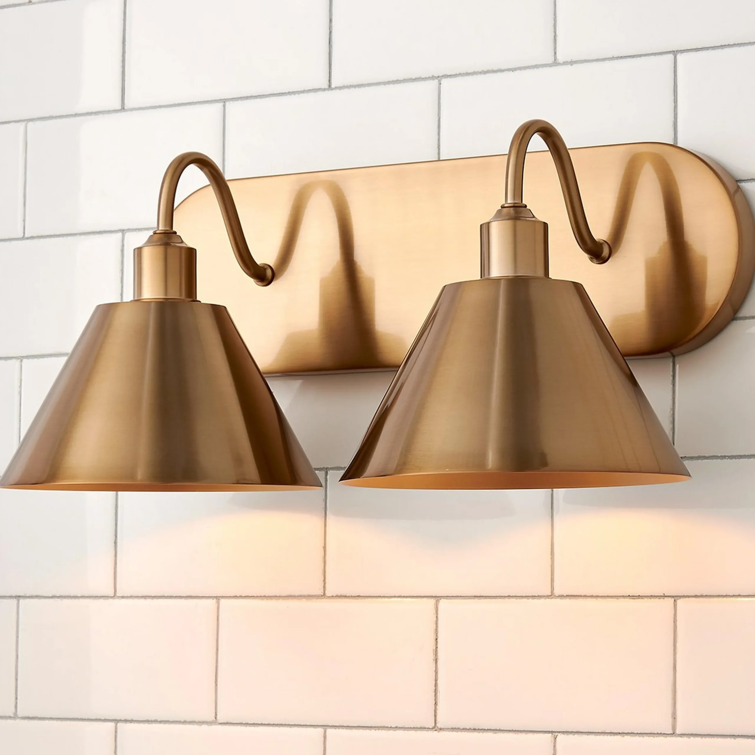 Chris Loves Julia Edie Vanity Light - 2 Light