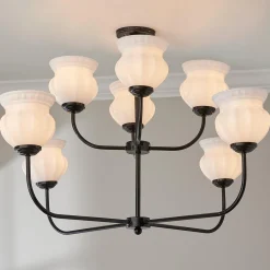 Chris Loves Julia Marlo Two-Tier Chandelier - 8 Light