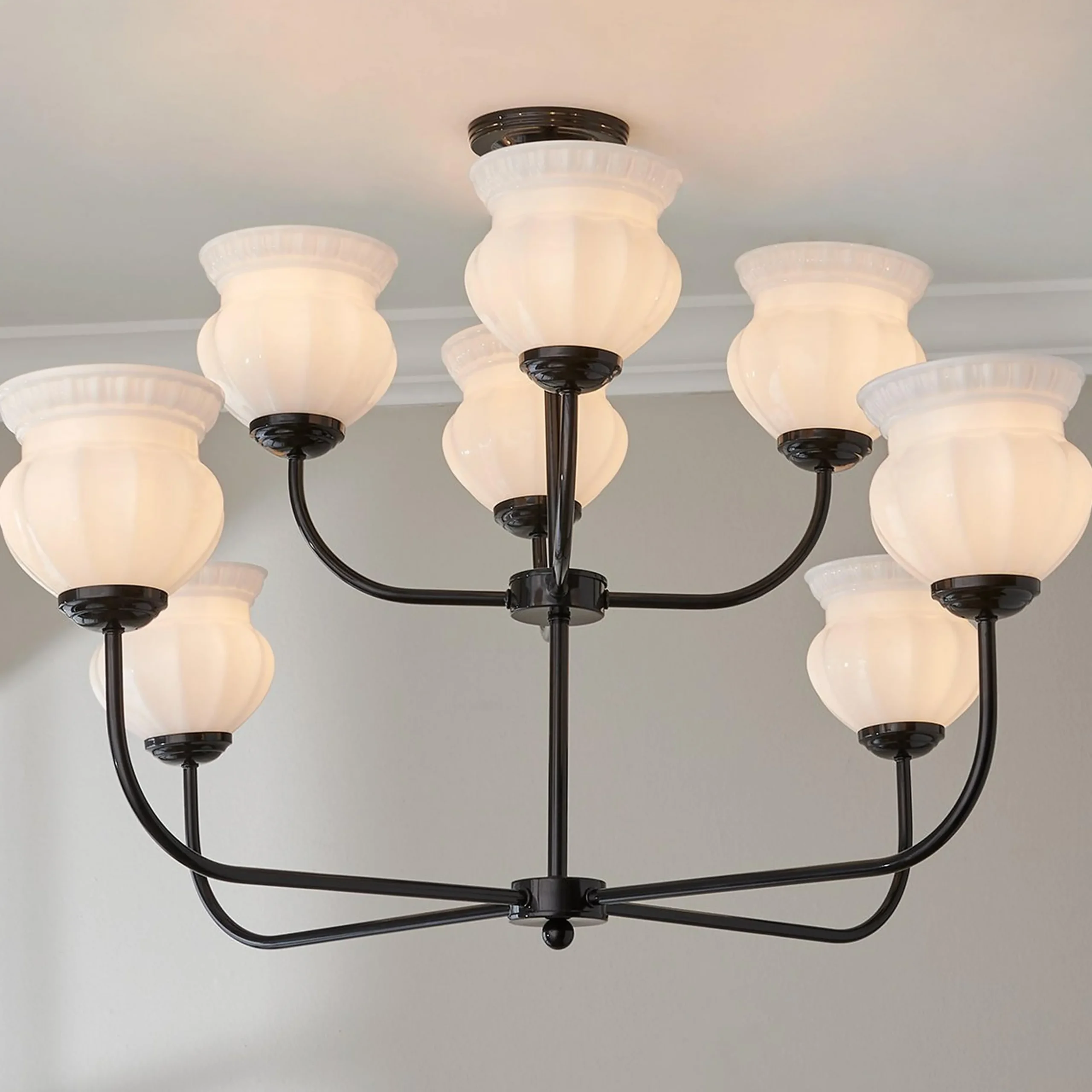 Chris Loves Julia Marlo Two-Tier Chandelier - 8 Light