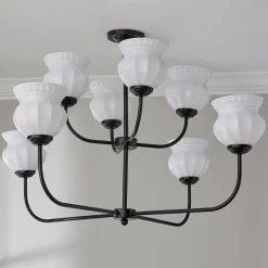 Chris Loves Julia Marlo Two-Tier Chandelier - 8 Light