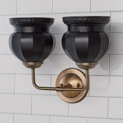 Chris Loves Julia Marlo Vanity Light - 2 Light - Ceramic