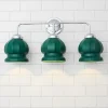 Chris Loves Julia Marlo Vanity Light - 3 Light - Ceramic
