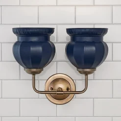 Chris Loves Julia Marlo Vanity Light - 2 Light - Ceramic