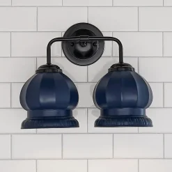Chris Loves Julia Marlo Vanity Light - 2 Light - Ceramic