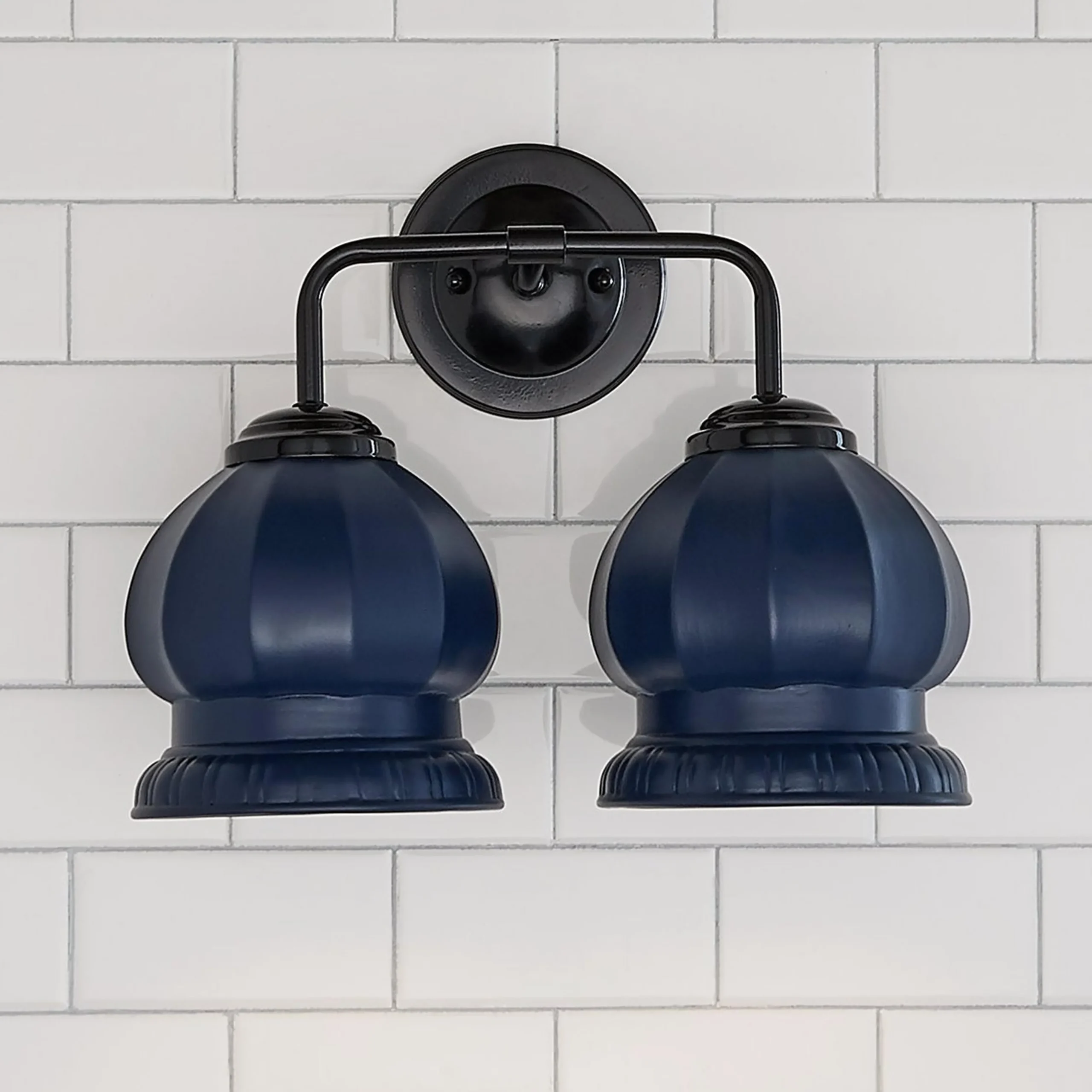 Chris Loves Julia Marlo Vanity Light - 2 Light - Ceramic